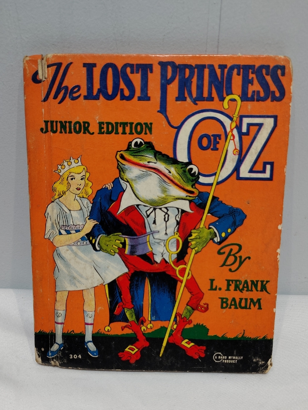 Vintage 1939 The Lost Princess of Oz Book L Frank Baum Junior Edition No 304